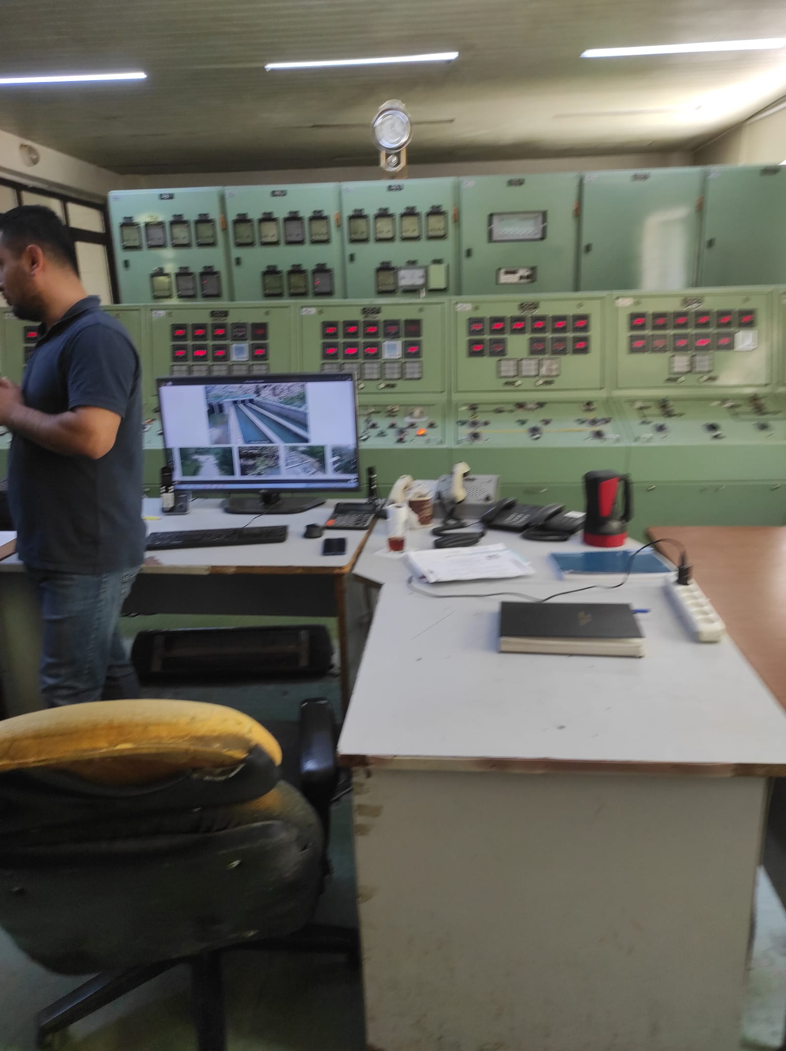 2021-2022 Bahar Döneminde Elektrik Programı Döngel Hidro Eektrik Santraline Yapmış Olduğu Teknik Gezi