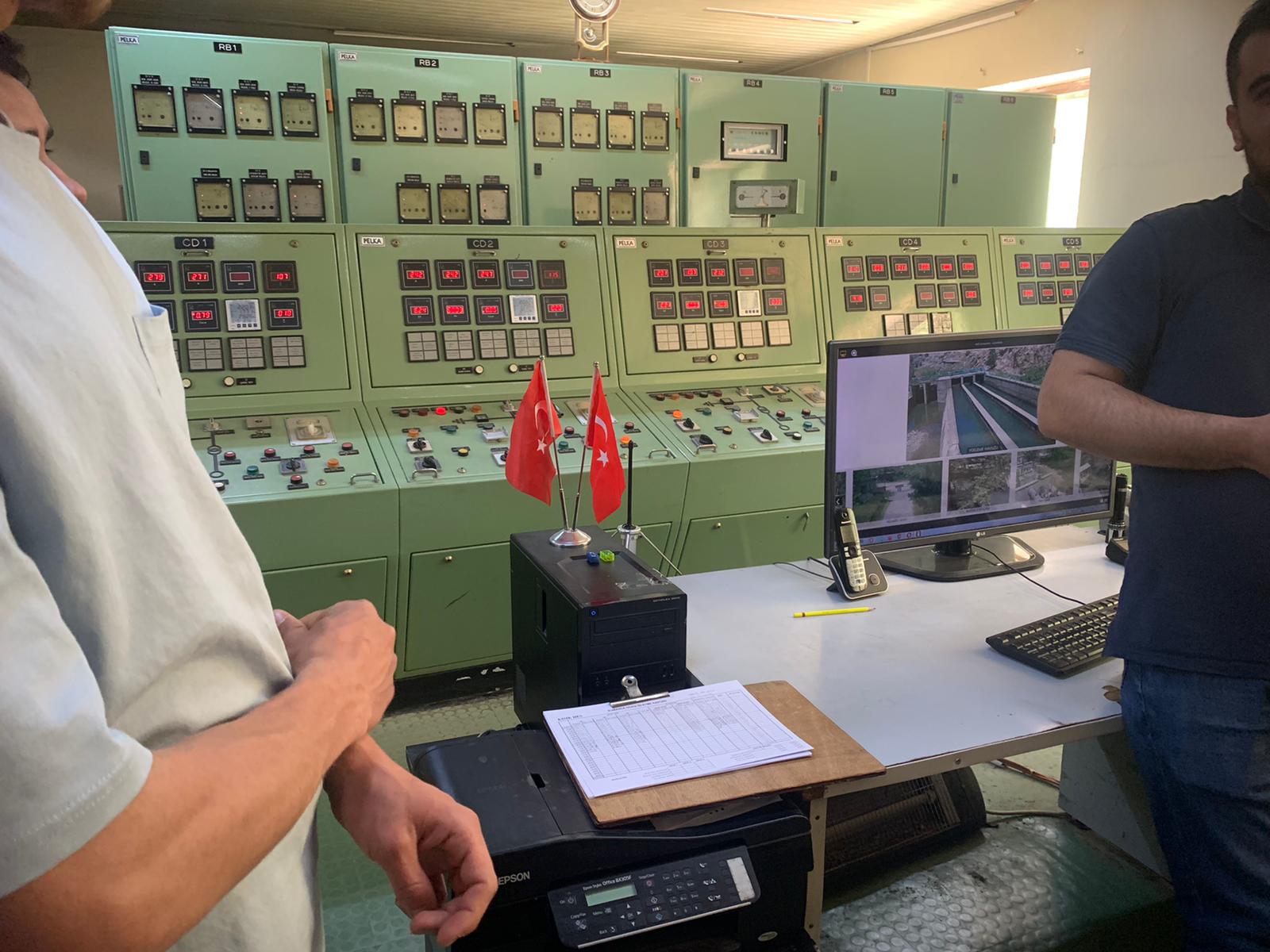 2021-2022 Bahar Döneminde Elektrik Programı Döngel Hidro Eektrik Santraline Yapmış Olduğu Teknik Gezi