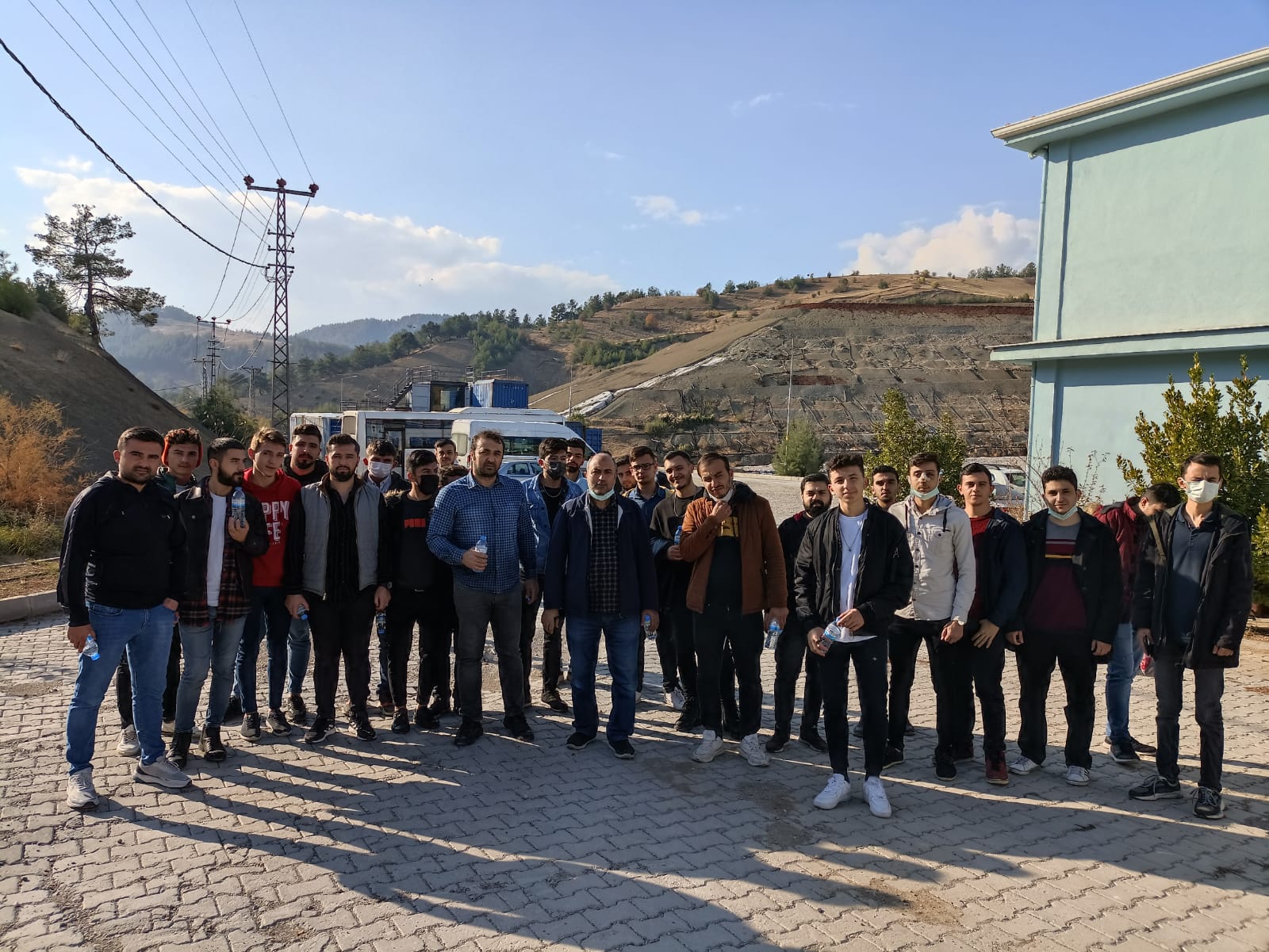 22.11.2021 Tarihinde Elektrik programı  öğrencileri ile K.Maraş Büyükşehir belediyesi - Öztürk enerji katı atık biyogaz ve elektik enerji  üretim tesislerini ziyaret 